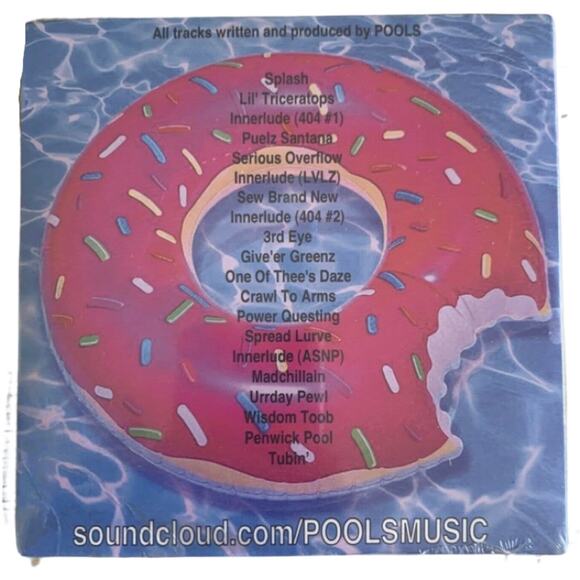 Pools Innertubes Album Soundcloud Promo Copy 2015 CD House Music SEALED Digipak - Picture 2 of 2